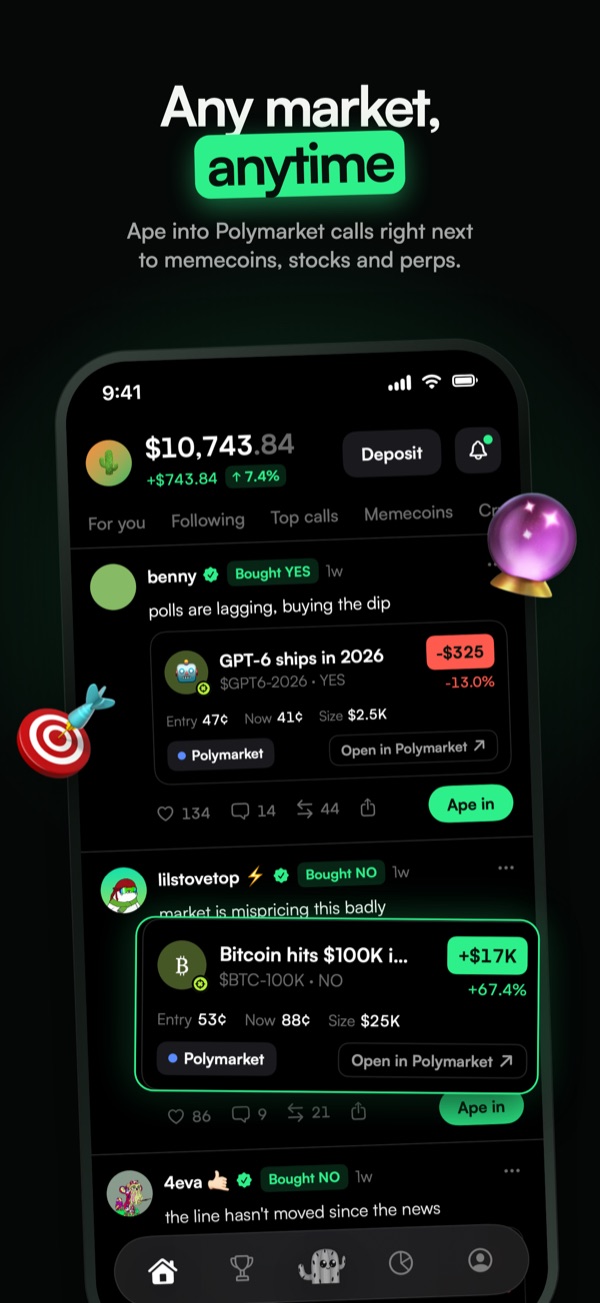Any market, anytime: Polymarket calls next to memecoins, stocks and perps